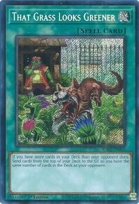 That Grass Looks Greener (Secret Rare) #RA03-EN063