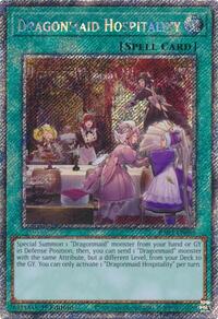 Dragonmaid Hospitality (Platinum Secret Rare) #RA03-EN068