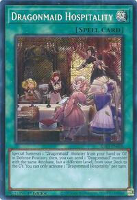 Dragonmaid Hospitality (Secret Rare) #RA03-EN068