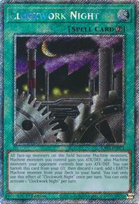 Clockwork Night (Platinum Secret Rare) #RA03-EN071