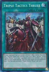 Triple Tactics Thrust (PCR) #RA03-EN072