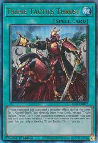 Triple Tactics Thrust (PUR) #RA03-EN072