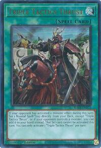 Triple Tactics Thrust (UR) #RA03-EN072