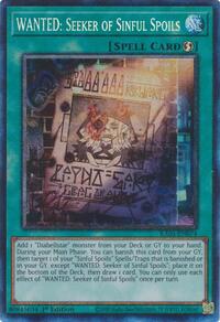 WANTED: Seeker of Sinful Spoils (PCR) #RA03-EN074