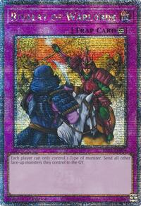 Rivalry of Warlords (Quarter Century Secret Rare) #RA03-EN075