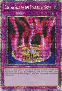 Cursed Seal of the Forbidden Spell (Quarter Century Secret Rare) #RA03-EN076