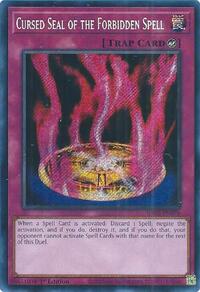 Cursed Seal of the Forbidden Spell (Secret Rare) #RA03-EN076