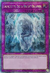Grave of the Super Ancient Organism (Quarter Century Secret Rare) #RA03-EN077