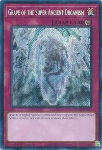 Grave of the Super Ancient Organism (Secret Rare) #RA03-EN077