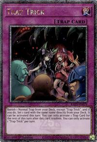 Trap Trick (Quarter Century Secret Rare) #RA03-EN078