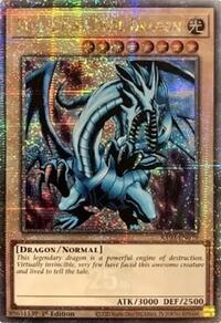 Blue-Eyes White Dragon (Quarter Century Secret Rare) #RA03-EN079