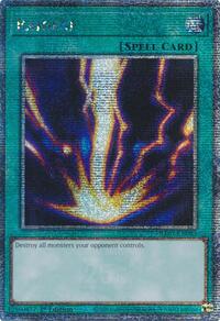 Raigeki (Quarter Century Secret Rare) #RA03-EN083