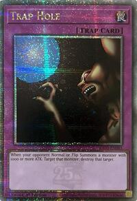Trap Hole (Quarter Century Secret Rare) #RA03-EN085