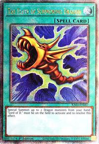 The Flute of Summoning Dragon (Quarter Century Secret Rare) #RA03-EN087