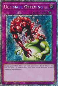 Ultimate Offering (Platinum Secret Rare) #RA03-EN088