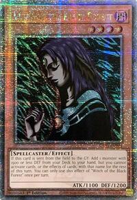 Witch of the Black Forest (Quarter Century Secret Rare) #RA03-EN091