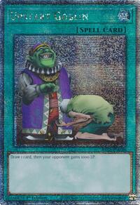 Upstart Goblin (Quarter Century Secret Rare) #RA03-EN096