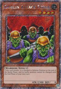 Goblin Attack Force (Platinum Secret Rare) #RA03-EN101