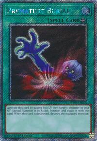 Premature Burial (Platinum Secret Rare) #RA03-EN103