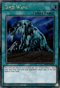 Cold Wave (Quarter Century Secret Rare) #RA03-EN104
