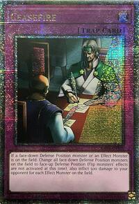 Ceasefire (Quarter Century Secret Rare) #RA03-EN105