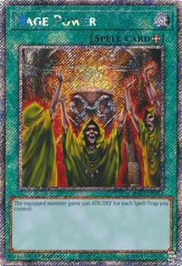 Mage Power (Platinum Secret Rare) #RA03-EN113