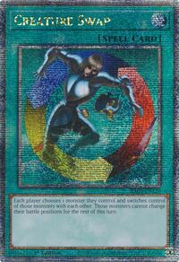 Creature Swap (Quarter Century Secret Rare) #RA03-EN120
