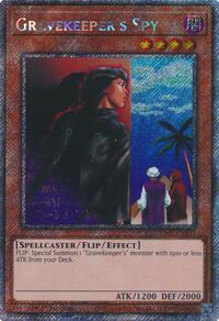 Gravekeeper's Spy (Platinum Secret Rare) #RA03-EN121