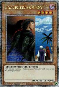 Gravekeeper's Spy (Quarter Century Secret Rare) #RA03-EN121