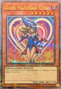 Dark Magician Girl (Quarter Century Secret Rare) (A) #RA03-EN123