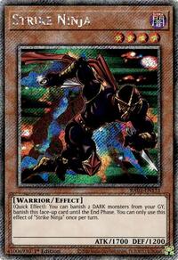 Strike Ninja (Platinum Secret Rare) #RA03-EN131