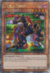 Strike Ninja (Quarter Century Secret Rare) #RA03-EN131