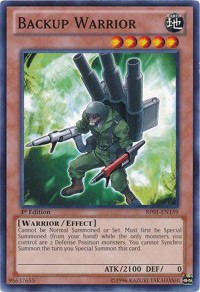 Backup Warrior #BP01-EN159