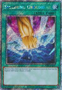 Smashing Ground (Platinum Secret Rare) #RA03-EN135