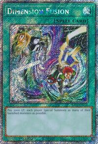 Dimension Fusion (Platinum Secret Rare) #RA03-EN136