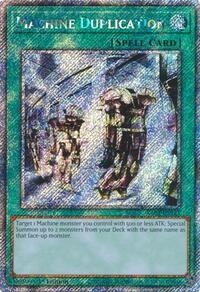 Machine Duplication (Platinum Secret Rare) #RA03-EN145
