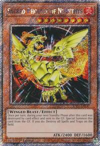 Sacred Phoenix of Nephthys (Platinum Secret Rare) #RA03-EN147