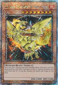 Sacred Phoenix of Nephthys (Quarter Century Secret Rare) #RA03-EN147