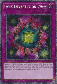 Deck Devastation Virus (Platinum Secret Rare) #RA03-EN150