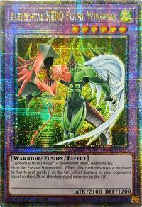 Elemental HERO Flame Wingman (Quarter Century Secret Rare) #RA03-EN152