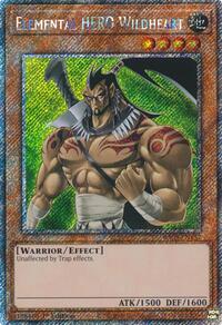 Elemental HERO Wildheart (Platinum Secret Rare) #RA03-EN157