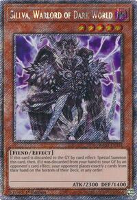 Sillva, Warlord of Dark World (Platinum Secret Rare) #RA03-EN158