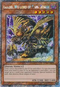 Goldd, Wu-Lord of Dark World (Platinum Secret Rare) #RA03-EN159