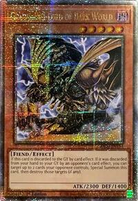 Goldd, Wu-Lord of Dark World (Quarter Century Secret Rare) #RA03-EN159