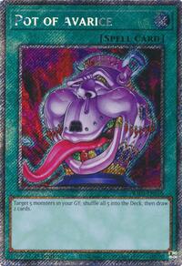Pot of Avarice (Platinum Secret Rare) #RA03-EN160
