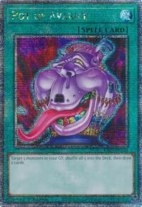 Pot of Avarice (Quarter Century Secret Rare) #RA03-EN160