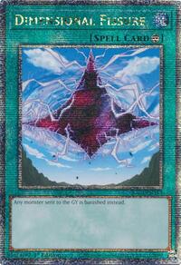 Dimensional Fissure (Quarter Century Secret Rare) #RA03-EN163