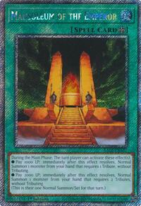 Mausoleum of the Emperor (Platinum Secret Rare) #RA03-EN167