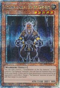 Grandmaster of the Six Samurai (Quarter Century Secret Rare) #RA03-EN174