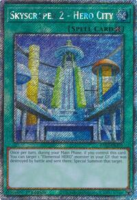 Skyscraper 2 - Hero City (Platinum Secret Rare) #RA03-EN175